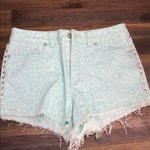 NWT VS PINK Studded Shorts